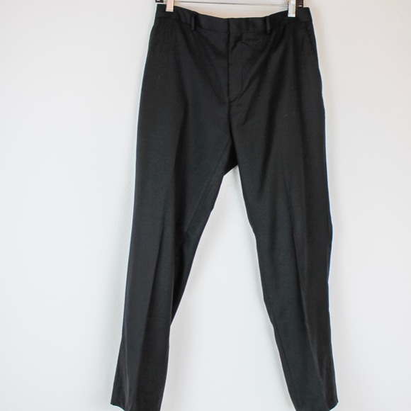 Men’s Jos. A. Bank Slim Fit Dress Pants | Black | Waist 32 - Picture 2 of 5